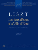 Franz Liszt: Les jeux d'eaux a la Villa d'Este (noty pro klavír)