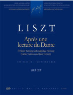 Franz Liszt: Apres une lecture du Dante, Fantasia quasi Sonata (noty na klavír)