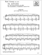 Carl Czerny: 75 Studi Dai '100 Studi Giornalieri Op.599' (noty na akordeon)