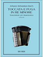 Johann Sebastian Bach: Toccata e Fuga in re minore BWV 565 (noty na akordeon)