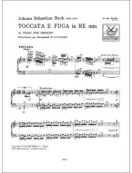 Johann Sebastian Bach: Toccata e Fuga in re minore BWV 565 (noty na akordeon)