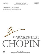 Frédéric Chopin: Concert Works For Piano And Orchestra (noty na čtyřruční klavír)