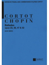 Frédéric Chopin: Ballades Op 23, 38, 47, 52 (noty na klavír)
