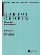Frédéric Chopin: Mazurkas Op 59, 63, 67, 68 - volume 3 (noty na klavír)