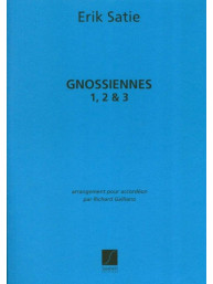 Erik Satie: Gnossiennes 1, 2 & 3 (noty na akordeon)