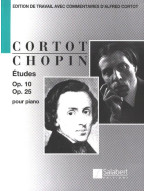 Frédéric Chopin: Études Opus 10 & Opus 25 (noty na klavír)