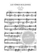 Giuseppe Verdi: Les vepres siciliennes (noty na klavír, zpěv)