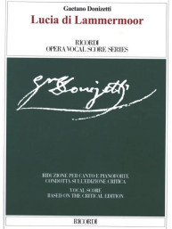 Gaetano Donizetti: Lucia di Lammermoor (noty na klavír, zpěv)