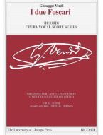 Giuseppe Verdi: I due Foscari (noty na klavír, zpěv)