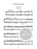 Giuseppe Verdi: I due Foscari (noty na klavír, zpěv)