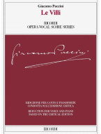 Giacomo Puccini: Le Villi (noty na klavír, zpěv)