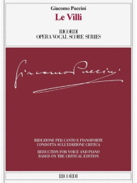 Giacomo Puccini: Le Villi (noty na klavír, zpěv)