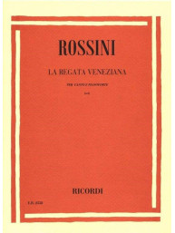 Gioachino Rossini: La Regata Veneziana (noty na klavír, zpěv)