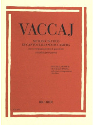 Nicola Vaccai: Practical method of Italian singing - Alto/Bass (noty na klavír, zpěv)
