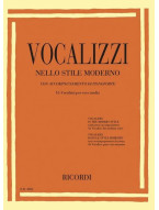 Vocalises in the modern style - Medium Voice (noty na klavír, zpěv)