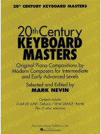 Twentieth Century Keyboard Masters (noty na klavír)