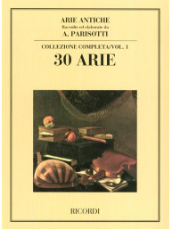 Arie Antiche: 30 Arie Vol. 1 (noty na klavír, zpěv)