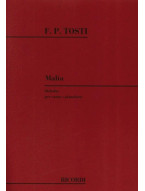 Francesco Paolo Tosti: Malia (noty na klavír, zpěv)