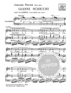 Giacomo Puccini: O Mio Babbino Caro (noty na klavír, zpěv)