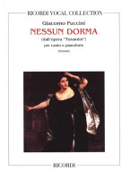 Giacomo Puccini: Nessun Dorma dall'opera Turandot (noty na klavír, zpěv)
