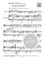 Giacomo Puccini: Nessun Dorma dall'opera Turandot (noty na klavír, zpěv)