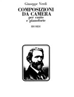 Giuseppe Verdi: Composizioni Da Camera (noty na klavír, zpěv)