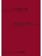 Celebri Arie D'Opera 4: Tenore (noty na klavír, zpěv)