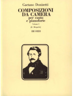 Gaetano Donizetti: Composizioni Da Camera 1 (noty na klavír, zpěv)