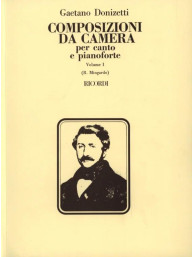 Gaetano Donizetti: Composizioni Da Camera 1 (noty na klavír, zpěv)