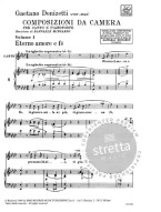 Gaetano Donizetti: Composizioni Da Camera 1 (noty na klavír, zpěv)