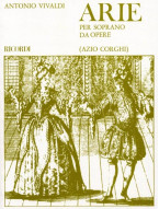 Antonio Vivaldi: Opera Arias For Soprano (noty na klavír, zpěv)
