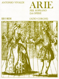 Antonio Vivaldi: Opera Arias For Soprano (noty na klavír, zpěv)