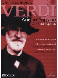 Giuseppe Verdi: Cantolopera - Verdi Arie Per Soprano 1 (noty na klavír, zpěv)(+audio)