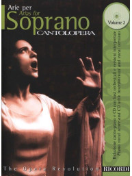 Cantolopera: Arie per Soprano 2 (noty na klavír, zpěv)(+audio)