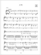 Giacomo Puccini: Composizioni vocali da camera (noty na klavír, zpěv)