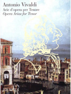 Antonio Vivaldi: Arie D'Opera per Tenore (noty na klavír, zpěv)
