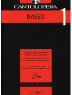 Cantolopera 1 - Basso (noty na klavír, zpěv)(+audio)