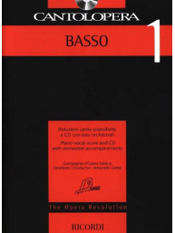 Cantolopera 1 - Basso (noty na klavír, zpěv)(+audio)