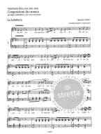 Vincenzo Bellini: 15 Composizioni vocali da camera - Voce grave (noty na klavír, zpěv)