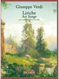 Giuseppe Verdi: Liriche - Art Songs (noty na klavír, zpěv)