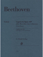 Ludwig van Beethoven: Capriccio op. 129 - The Rage over the Lost Penny (noty na klavír)