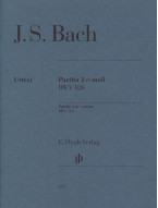 Johann Sebastian Bach: Partita no. 2 C minor BWV 826 (noty na klavír)