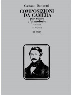 Gaetano Donizetti: 12 Composizioni Da Camera 2 (noty na klavír, zpěv)
