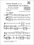 Gaetano Donizetti: 12 Composizioni Da Camera 2 (noty na klavír, zpěv)