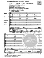 Giovanni Battista Pergolesi: Confitebor Tibi Domine (noty na klavír, zpěv)