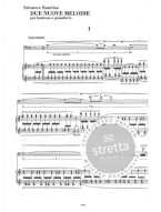 Salvatore Sciarrino: Due Nuove Melodie (noty na klavír, zpěv)
