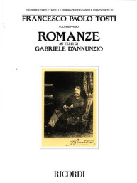 Francesco Paolo Tosti: Romanze Su Testi Di Gabriele D'Annunzio (noty na klavír, zpěv)