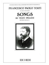 Francesco Paolo Tosti: Songs On English Texts II (noty na klavír, zpěv)