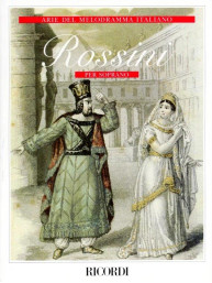 Gioachino Rossini: Arie Per Soprano (noty na klavír, zpěv)