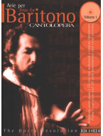 Cantolopera: Arie Per Baritono Vol. 1 (noty na klavír, zpěv)(+audio)